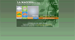 Desktop Screenshot of lamacchia-italy.com